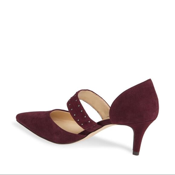 Sole Society Dark Plum Drisela Pumps - Size 5 - Picture 2 of 16
